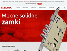 Tablet Screenshot of jania.pl
